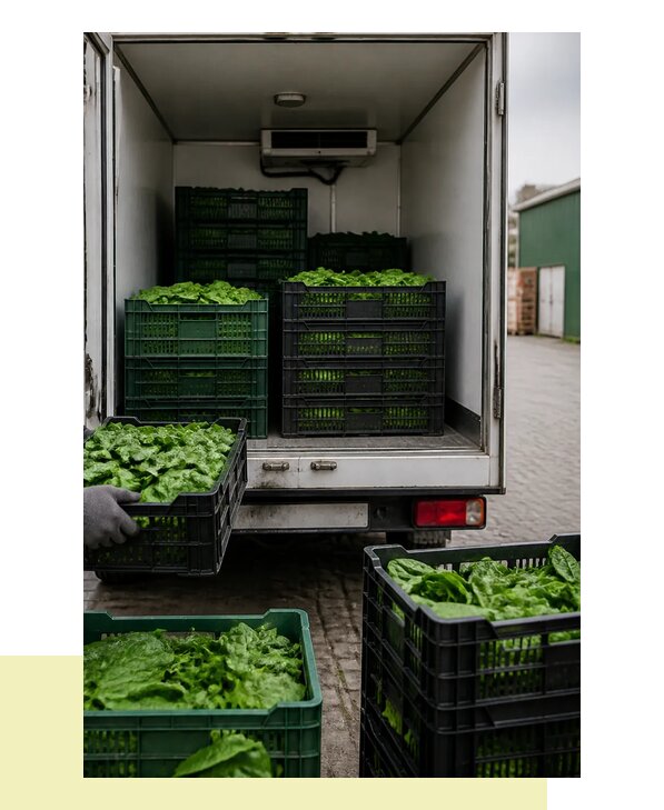 Перевозка шпината в Балашиху с сохранением свежести продукции
